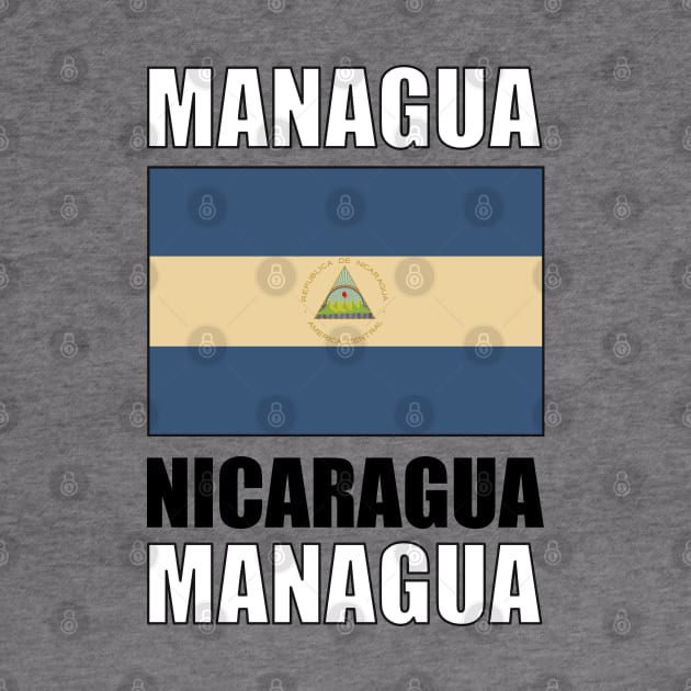 Flag of Nicaragua by KewaleeTee